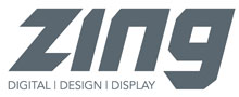 Zing Design and Print Logo