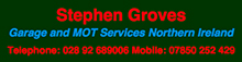 Stephen Groves Independent Jaguar Specialist Logo