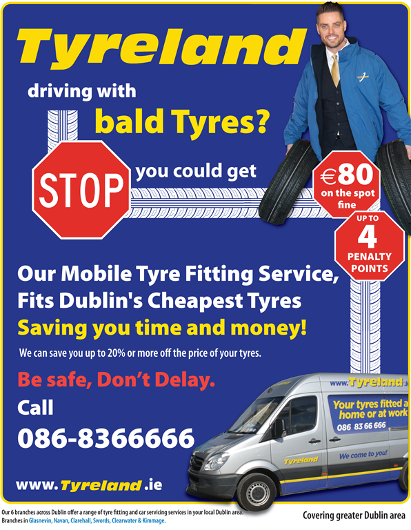 Tyreland, Dublin 11 Tyre exhaust centres Ireland