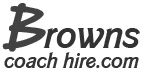 Browns Coach Hire Logo