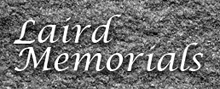Laird Memorials Logo