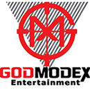 Godmodex Entertainment & Video Game Bus Logo