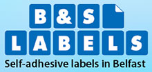 B&S Labels, Belfast Company Logo
