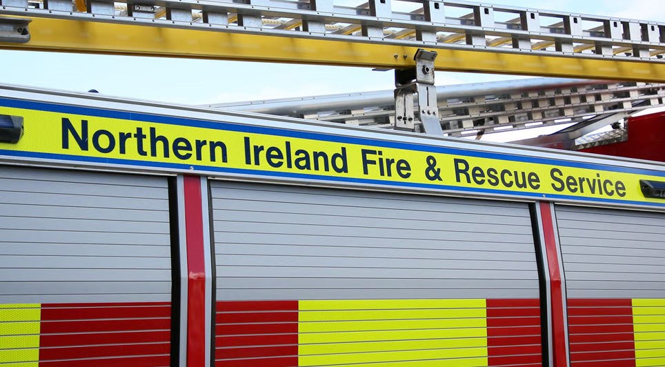 Multiple NIFRS Appliances Responded To The Scene In Aughnacloy