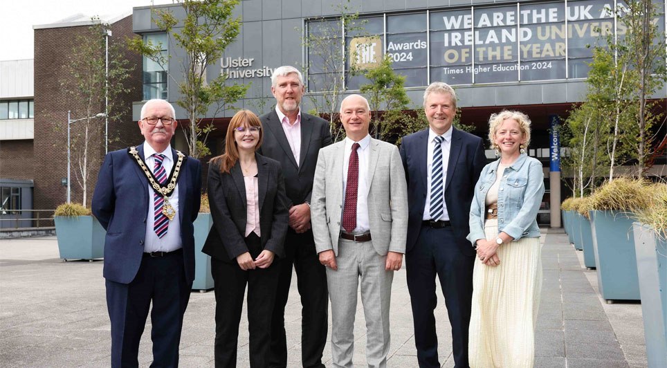 During Visits To Ulster University And North West Regional College