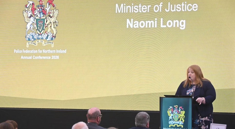 Naomi Long Addresses Police Federation Conference