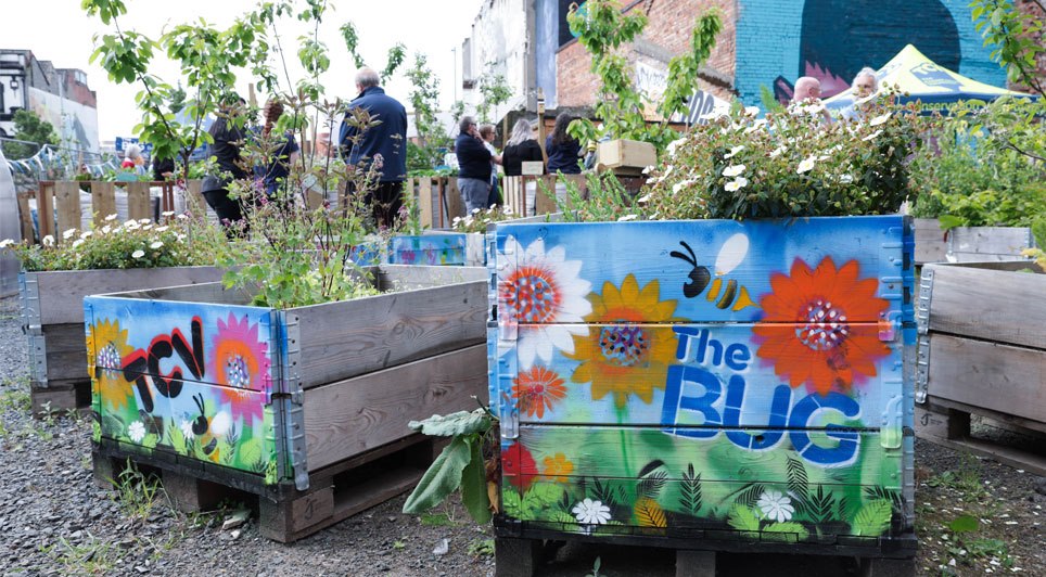 Almost 3,000 Visitors At Temporary City-Centre Garden