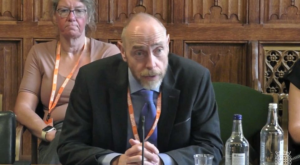 Commissioner Joe McVey Appears Before Westminster Committee